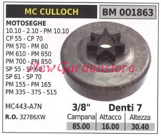 Pignone culloch motore - mc,
