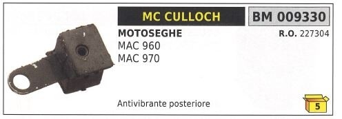 Antivibrante posteriore - , mc