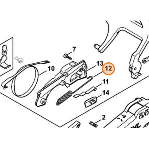 Stihl molla trazione - trazione, per
